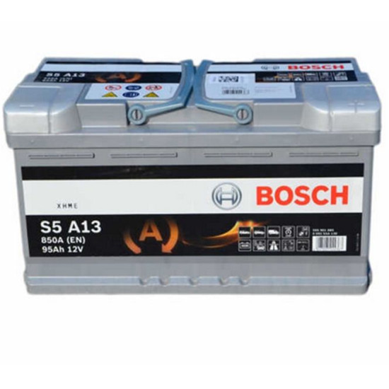 Μπαταρία αυτοκινήτου Bosch AGM start-stop S5A13 95ah 353x175x190