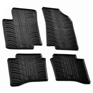 KIA RIO 5D 09/2011-03/2017 ΜΑΡΚΕ ΠΑΤΑΚΙΑ SUMISURA ΛΑΣΤΙΧΟ ΣΕ ΜΑΥΡΟ ΧΡΩΜΑ ME ΚΟΥΜΠΩΜΑΤΑ LAMPA - 4 ΤΕΜ.