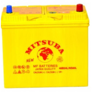 Μπαταρία αυτοκινήτου Mitsuba+ (NS60L) 60ah