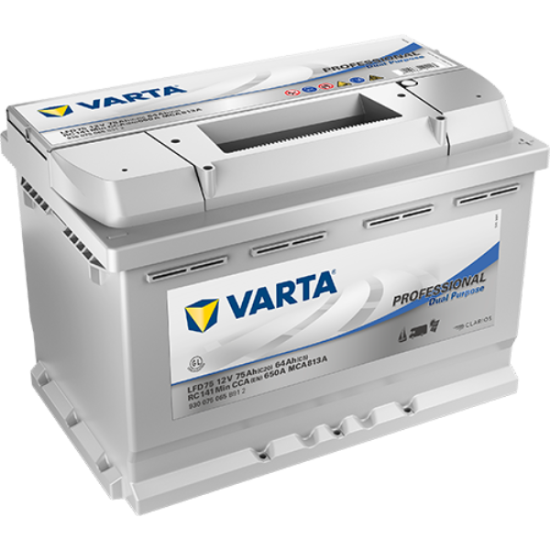 Μπαταρία Varta Professional Dual Purpose LFD75 75AH 650A