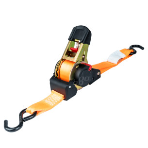 Amio - ΙΜΑΝΤΑΣ ΔΕΣΙΜΑΤΟΣ ΜΕ ΚΑΣΤΑΝΙΑ ΚΑΙ ΔΙΠΛΟ ΓΑΝΤΖΟ ΜΕ ΑΥΤΟΜΑΤΗ ΕΠΙΣΤΡΟΦΗ (2.5x350cm) ΠΟΡΤΟΚΑΛΙ 640/320kg - 1 Τεμ. (03318/AM)